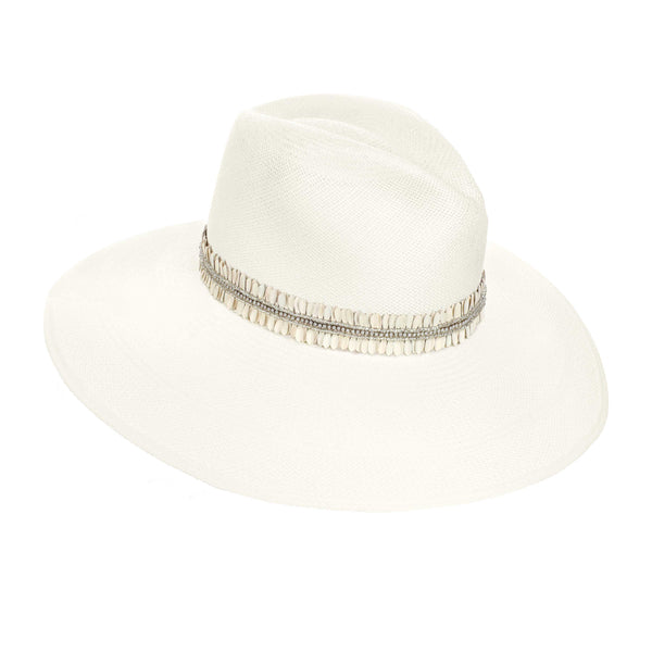The Crete Embroidered Panama Hat