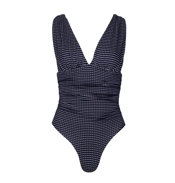 Athena Tricot One Piece in Navy