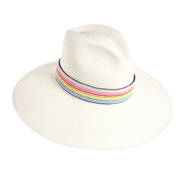 Waikiki Rainbow Panama Hat