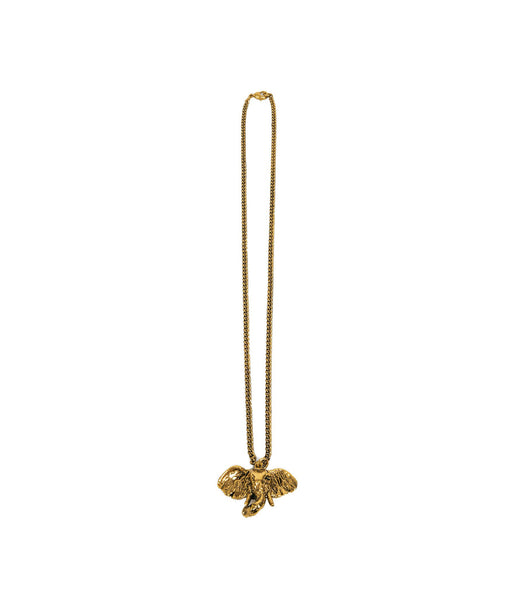 Elephant Necklace Gold