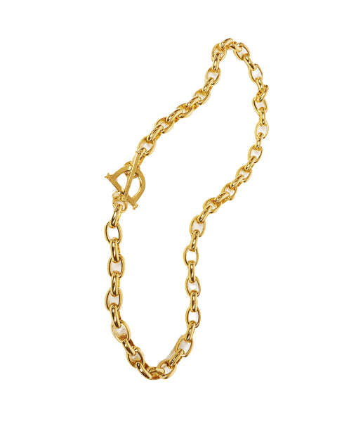 Medium Toggle Chain Necklace Gold