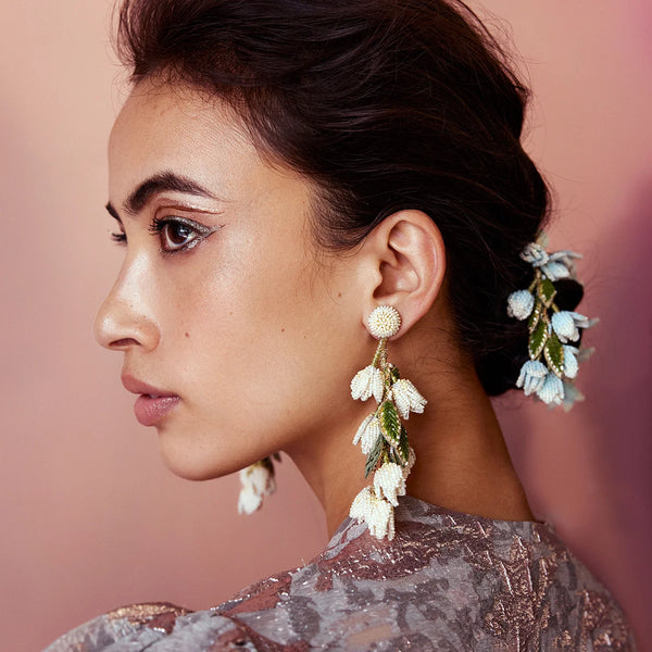 Madelief Earrings Ivory