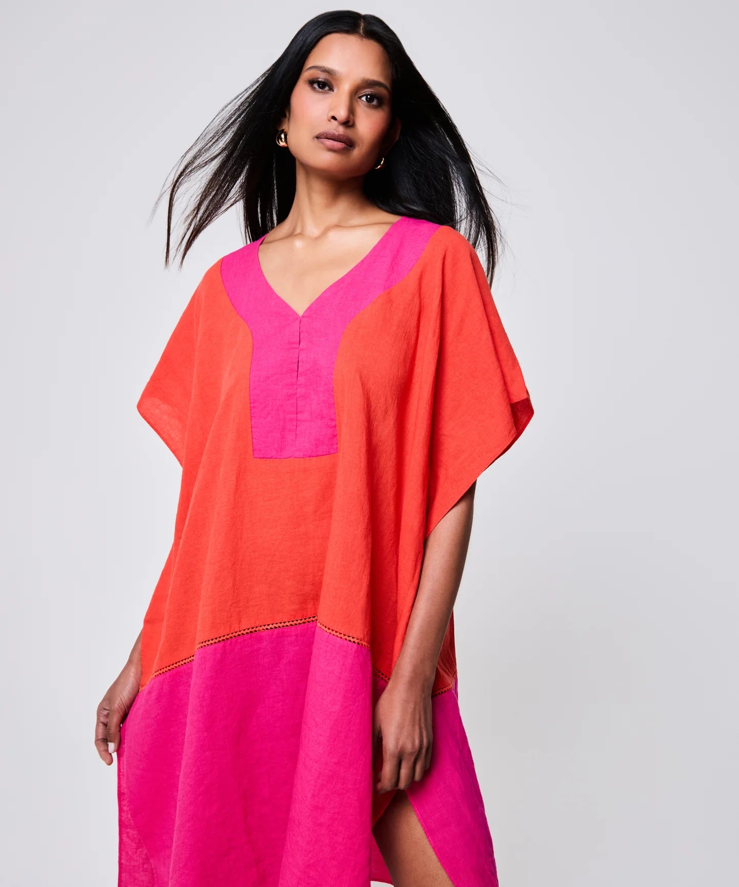 Colorblock Siesta Caftan