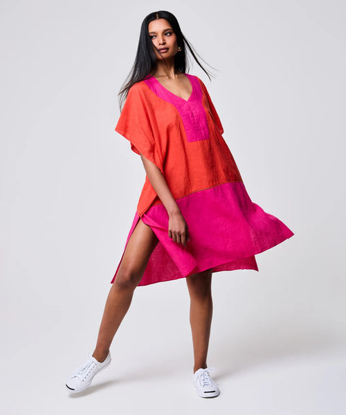 Colorblock Siesta Caftan