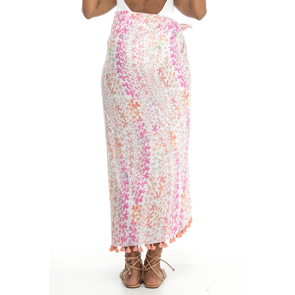 Exhale Flower Pink Sarong