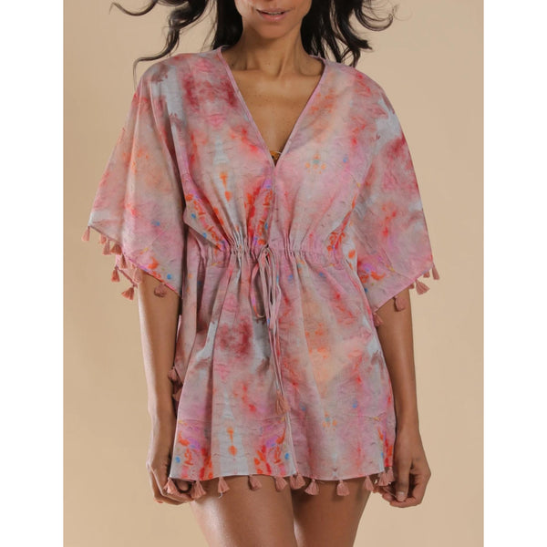 Desert Dyes Drawstring Caftan