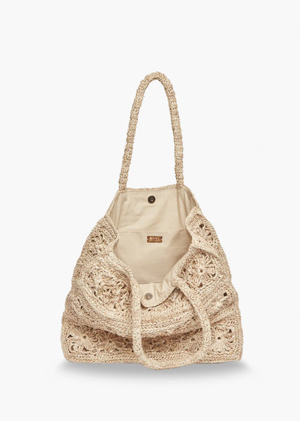 Amina Straw Tote Bag
