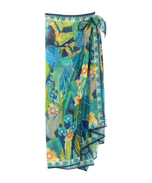 Rainforest Sarong Hawaiian Ocean
