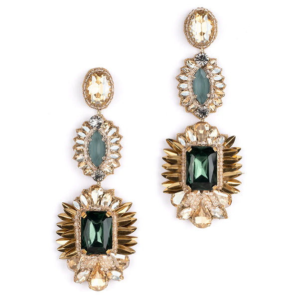 Klara Earring Emerald