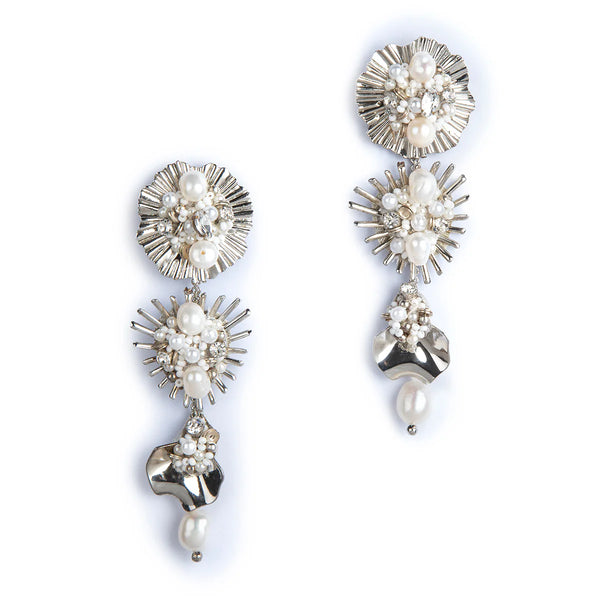 Carissa Earrings Silver