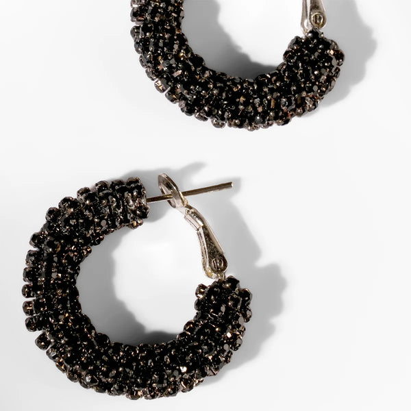 Sosou Earrings Black