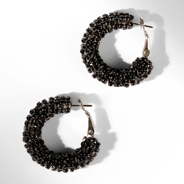 Sosou Earrings Black
