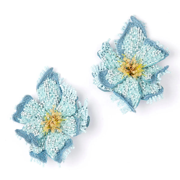 Azealia Earrings Baby Blue