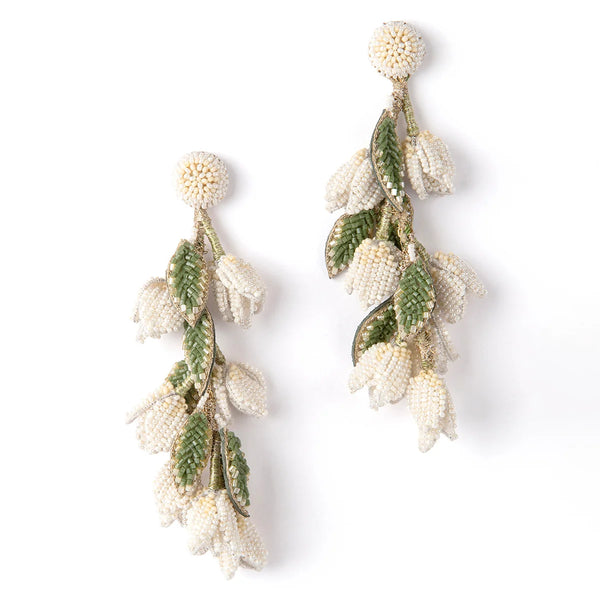 Madelief Earrings Ivory