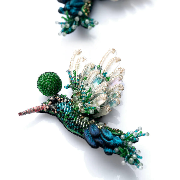 Hummingbird Earrings Multi
