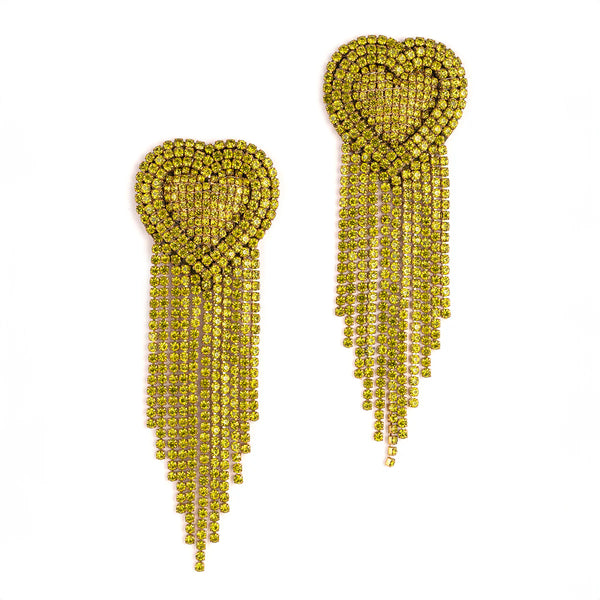 Kaylie Earrings Lime