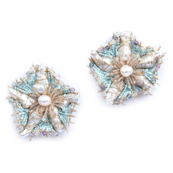 Andrena Earrings Baby Blue