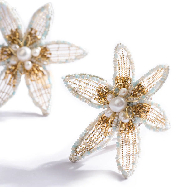 Suvina Earrings Baby Blue