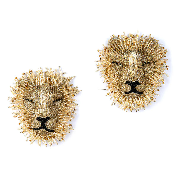 Lion Earrings