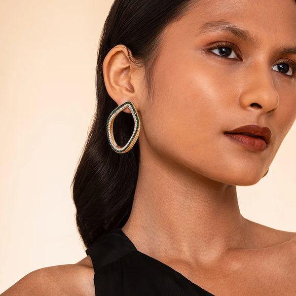 Eve Earrings Green
