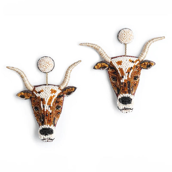 Longhorn Earrings