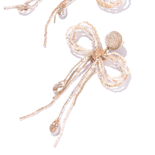Coquette Earrings Black