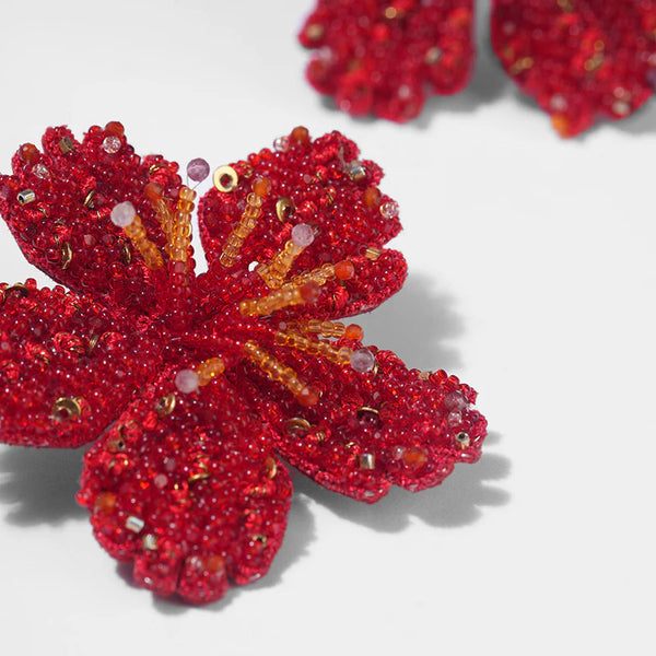 Hibiscus Earrings