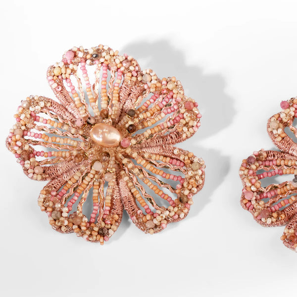 Gregoriana Earrings Dusty Pink