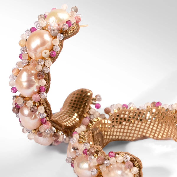 Gali Earrings Pink
