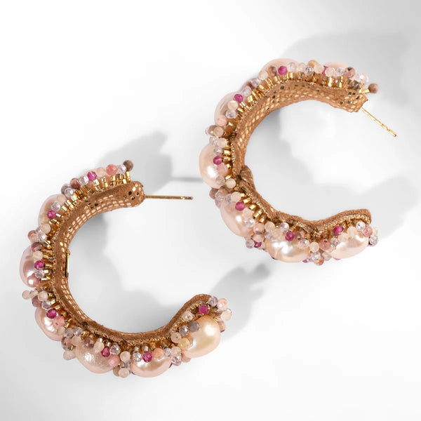 Gali Earrings Pink