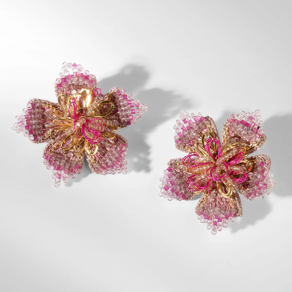 Adva Earrings Fuchsia