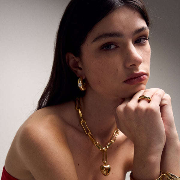 Heart Chain Necklace