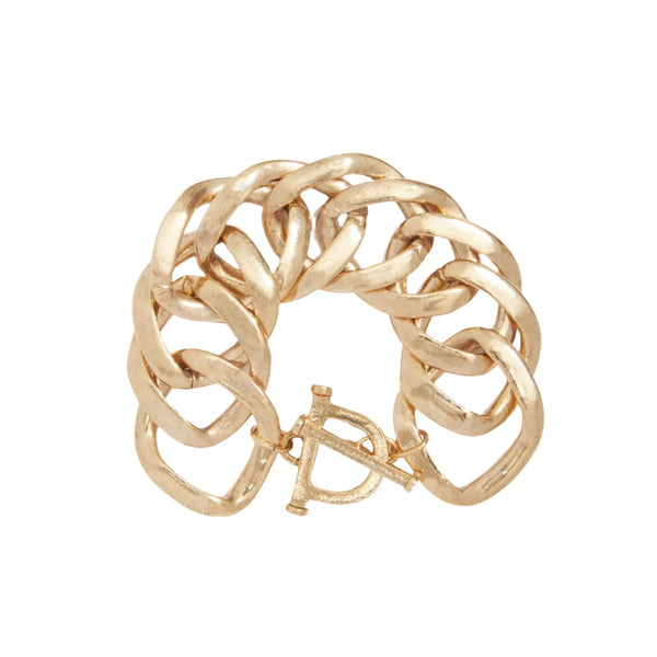 Large Link Bracelet Gold
