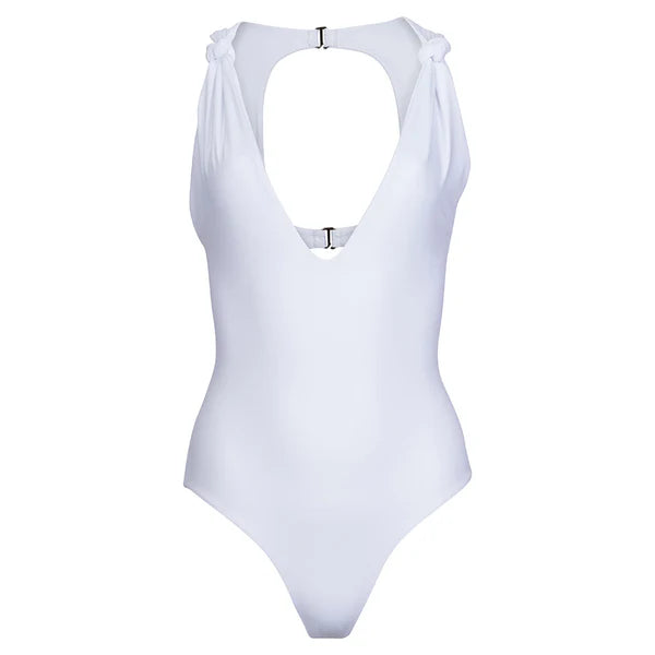 San Juan Mailot One Piece White