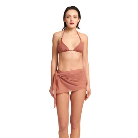 Mini Sarong Coverup Mesh
