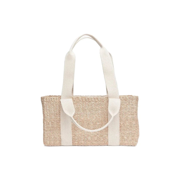 Mini Cherry Straw Tote Bag