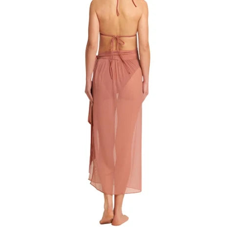 Selene Sarong Coverup Mesh
