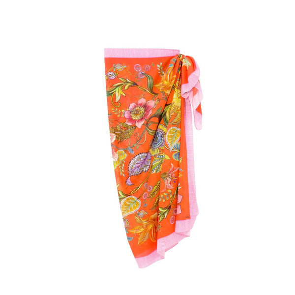 Tangerine Sunkissed Sarong Scarf