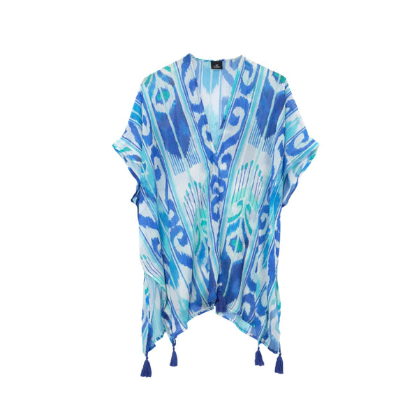 Island Ikat Duster Caftan