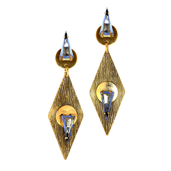 Triangle Shen Drop Earrings