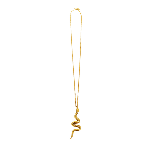 Vertical Snake Necklace