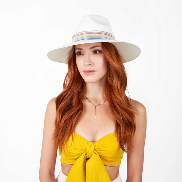 The Figari Rainbow Panama Hat