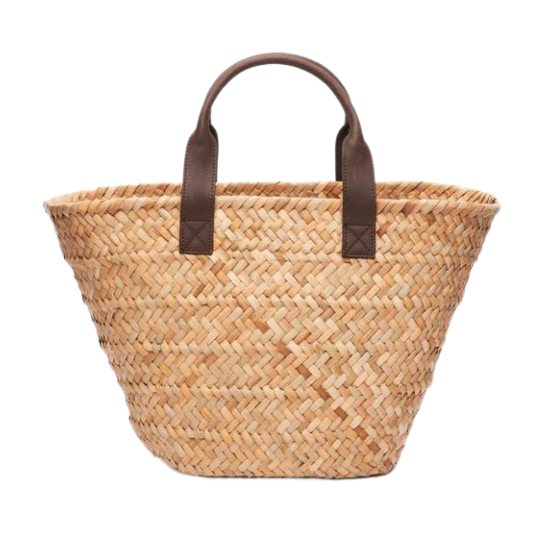 St Tropez Natural Woven Straw Tote - for Sale