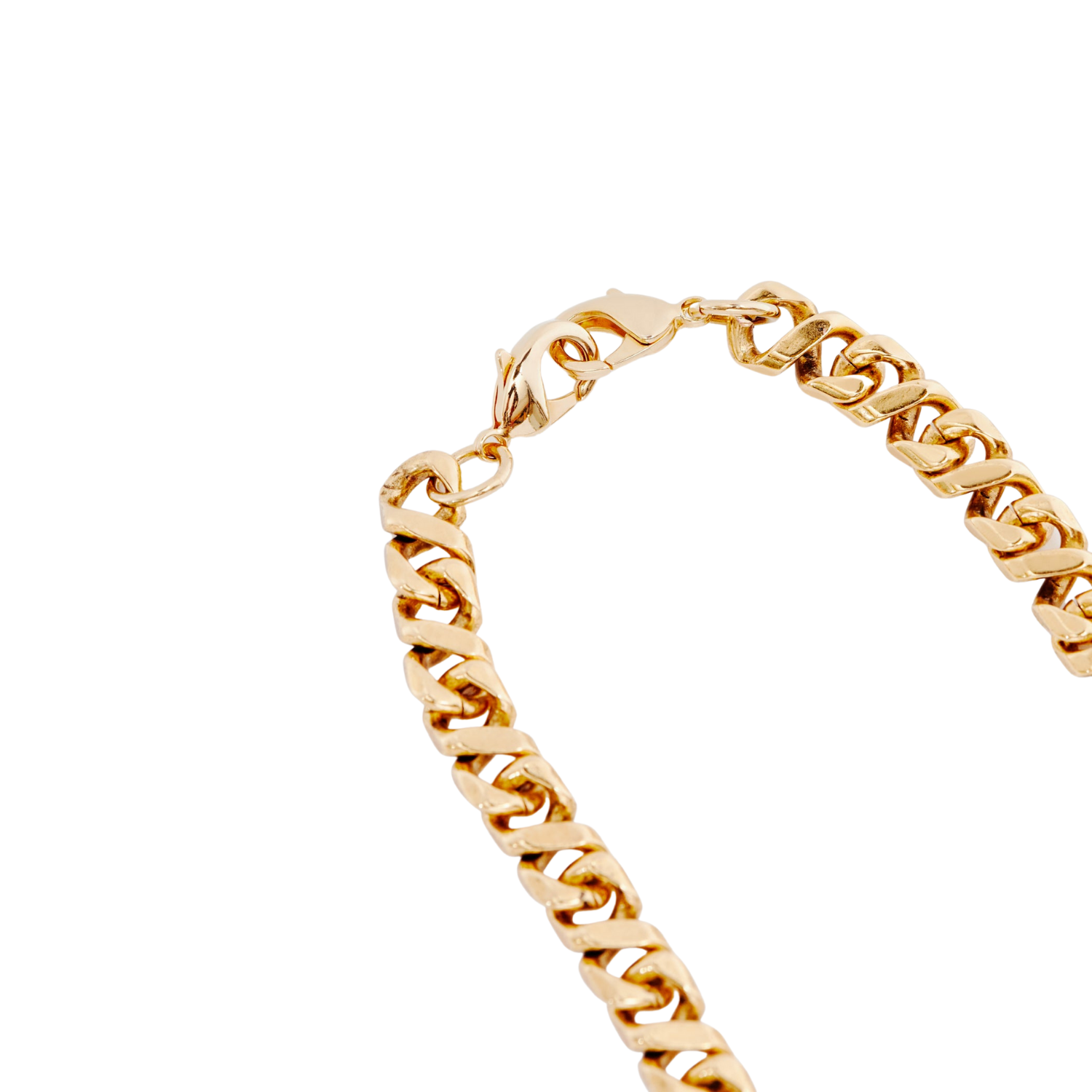 Vintage Flat Chain Necklace