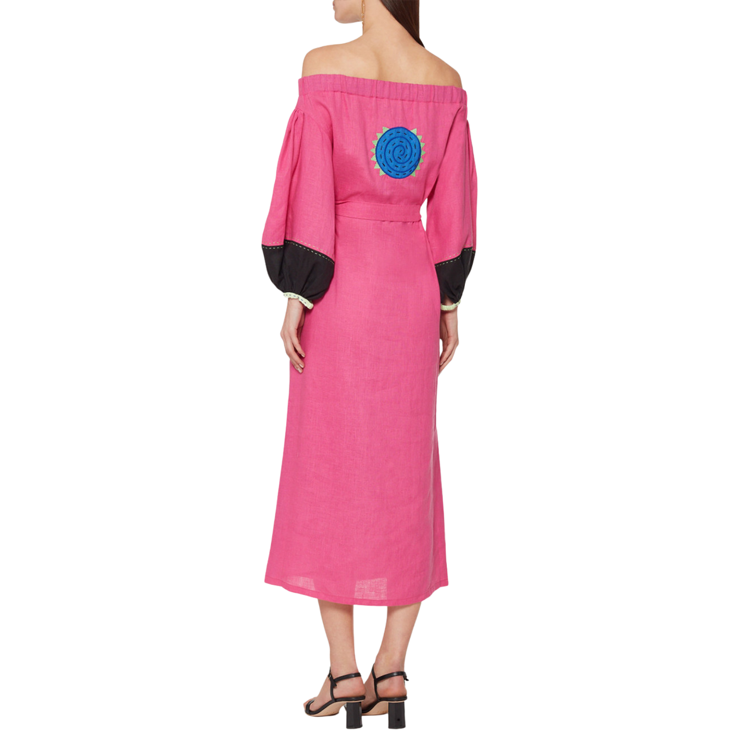 theia midi dress Theia Tate Midi Dress
