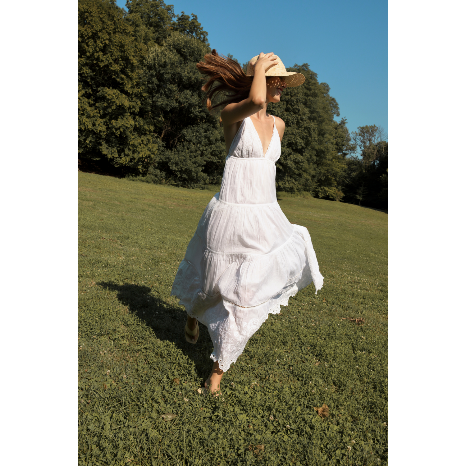 luana maxi dress Anthropologie Farm Rio Luana Maxi Dress Size XS
