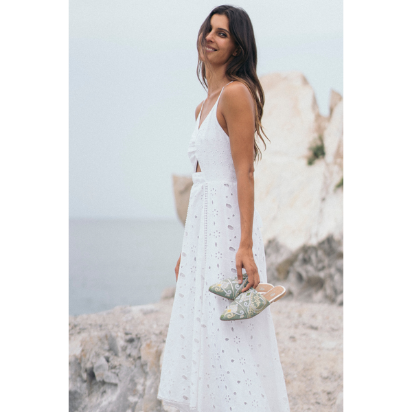 Filomena Dress White