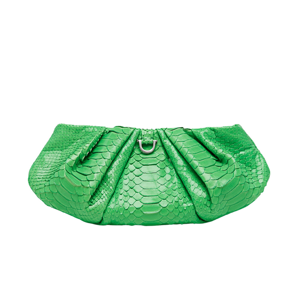 The Neon Python Croissant Bag