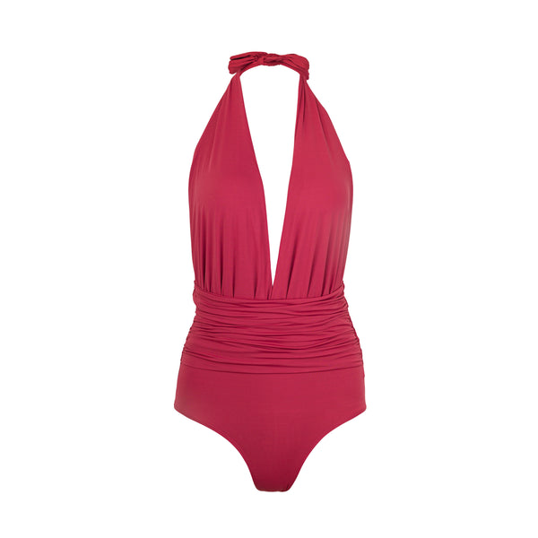 Eva One Piece Swimsuit in Terracotta