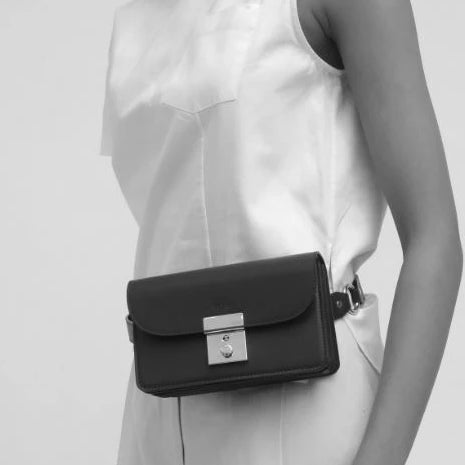Amanda Blush Leather Belt Bag